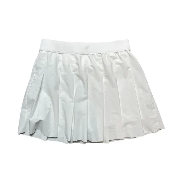 SOLD FABLETICS Skirt with Built in Short White Size Large - Picture 3 of 8